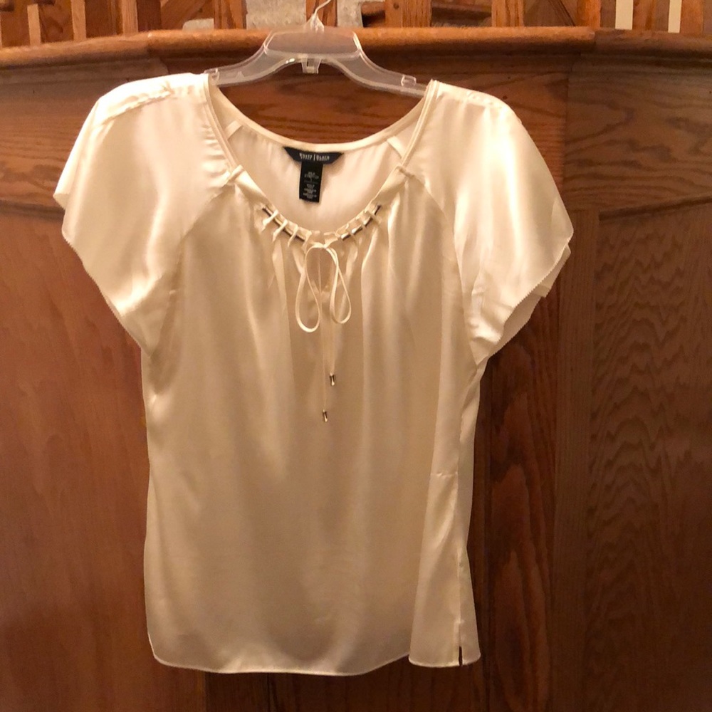 WHBM silk blouse